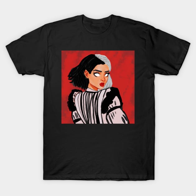 I am Cruella T-Shirt by Art by Ergate